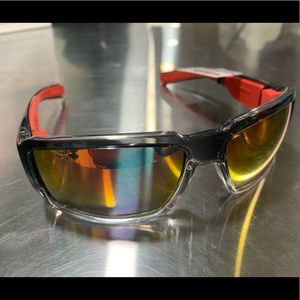 Floating Safety Sunglasses Smoke Frame with Red